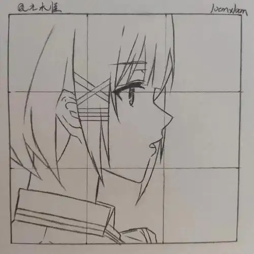 动漫女生绘画教程