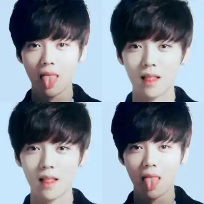 男神 花美男 型男 漫画脸 二次元 壁纸 头像 帅哥 侧颜无敌】吐舌头萌