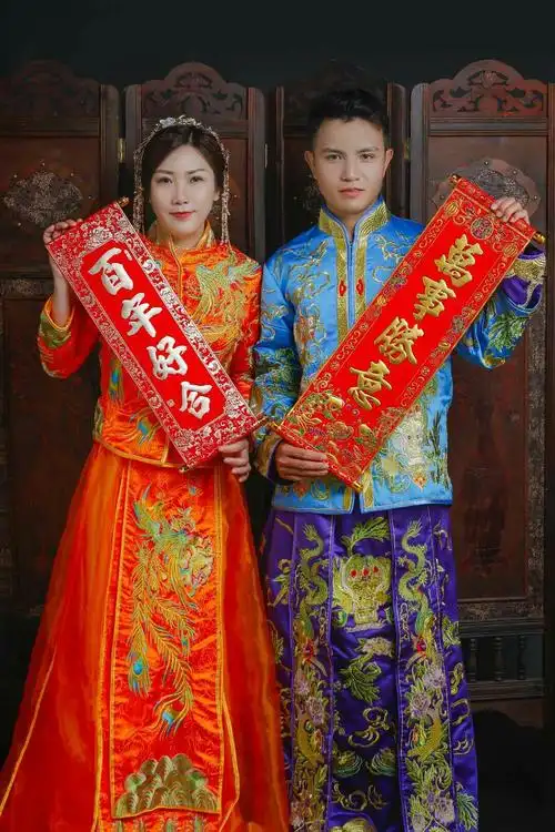 小女儿结婚大喜日子,祝福新郎新娘永结同心,百年好合,健康快乐,早生