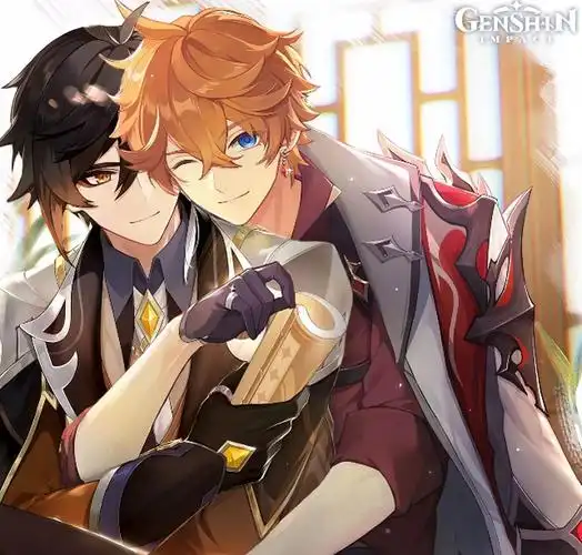 原神公钟cp壁纸钟离好久不见