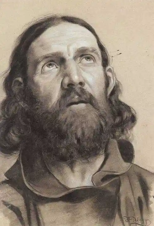 61幅艺术大师笔下的肖像素描,太强了!