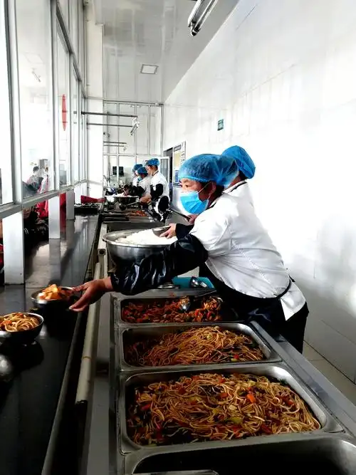 乌审旗无定河镇河南学校餐厅 2019年秋季学期记实