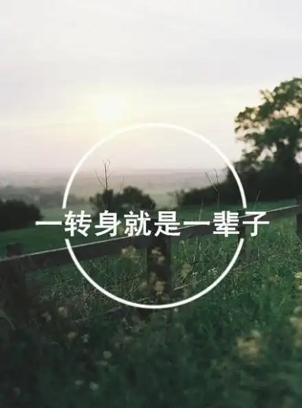 qq情侣文字皮肤一转身就是一辈子