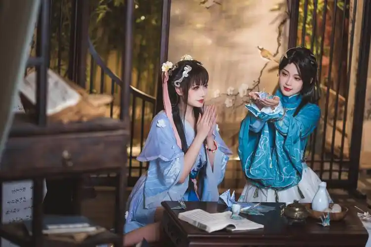 仙剑奇侠传 月清疏&白茉晴@ceiiiiiiii cosplay-第4张