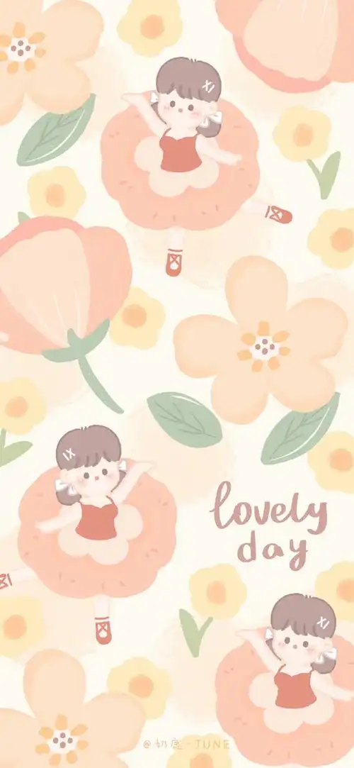 在白开水一样淡的日子里 多加两勺糖 花朵/动物/壁纸/可爱/小清新