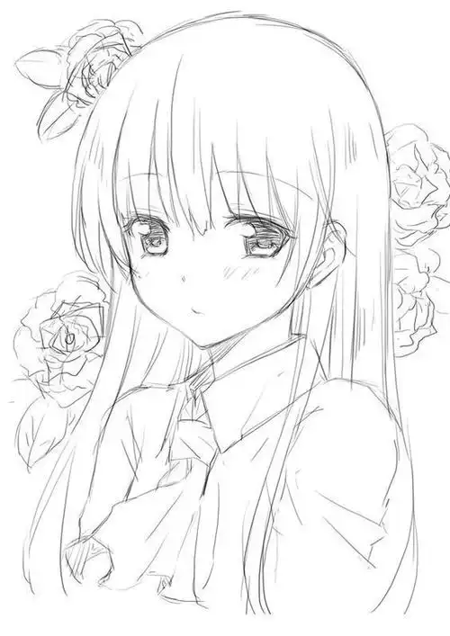 即使您是绘画初学者,您也可以画出漂亮的女孩.