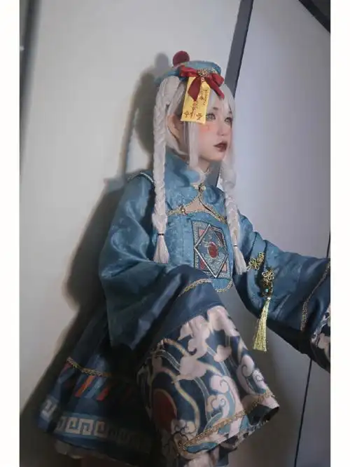 小僵尸lolita  #万圣节妆容   #小僵尸cos