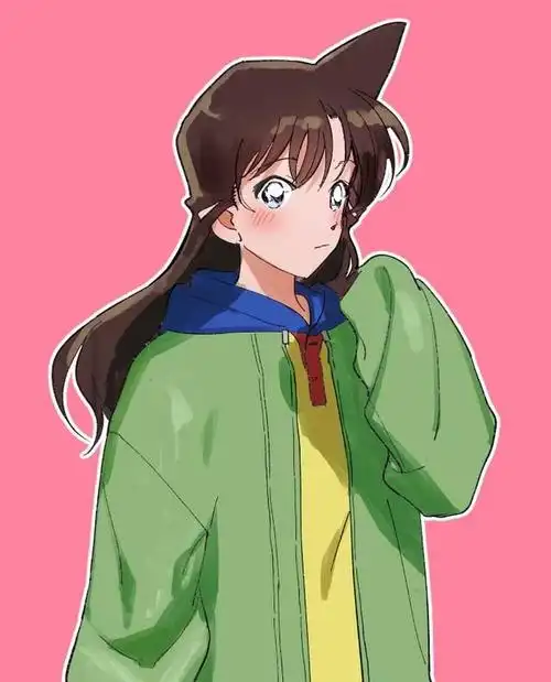 当《名侦探柯南》里的女生穿上男友装,小兰清澈无辜,佐藤好飒