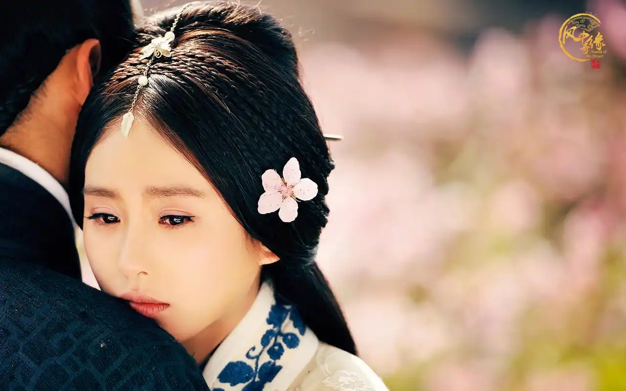 风中奇缘古装壁纸_热播虐心剧风中奇缘