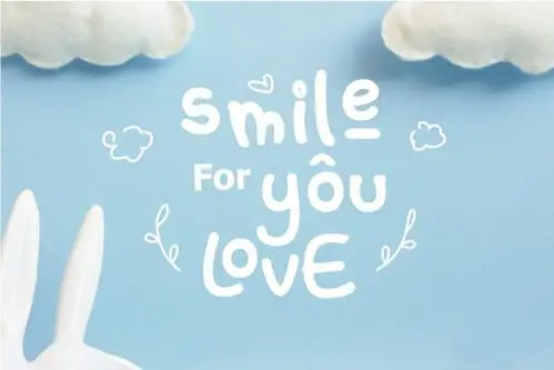 卡通可爱手写字体书籍封面装饰手写英文字体charlemoncutefont