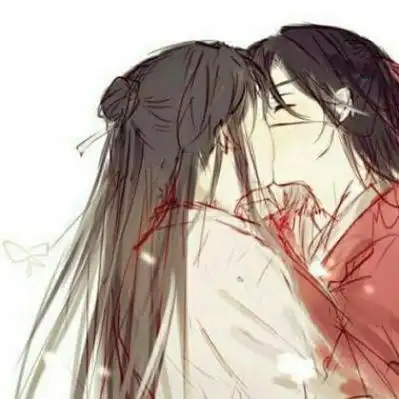 唯美情侣古风头像两张