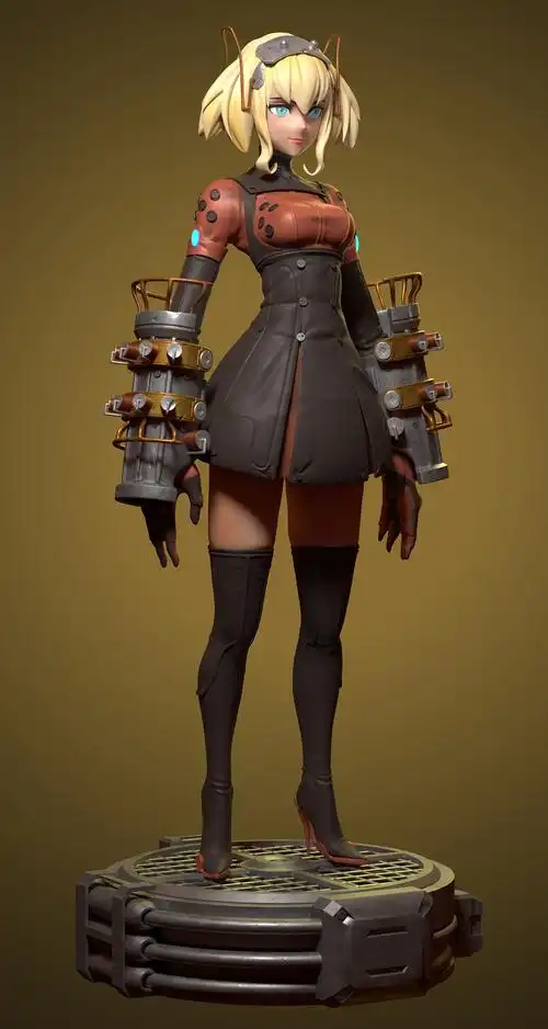 翼次方3d动漫风格班作业更新(一)