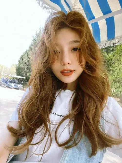 适合夏天的韩系发色蜂蜜茶棕