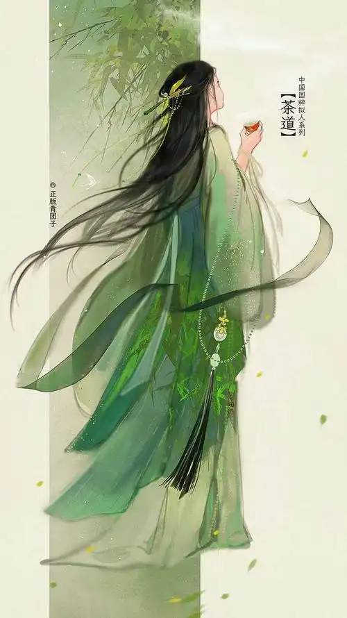 超美超仙的古风中国风壁纸,国粹艺术插画