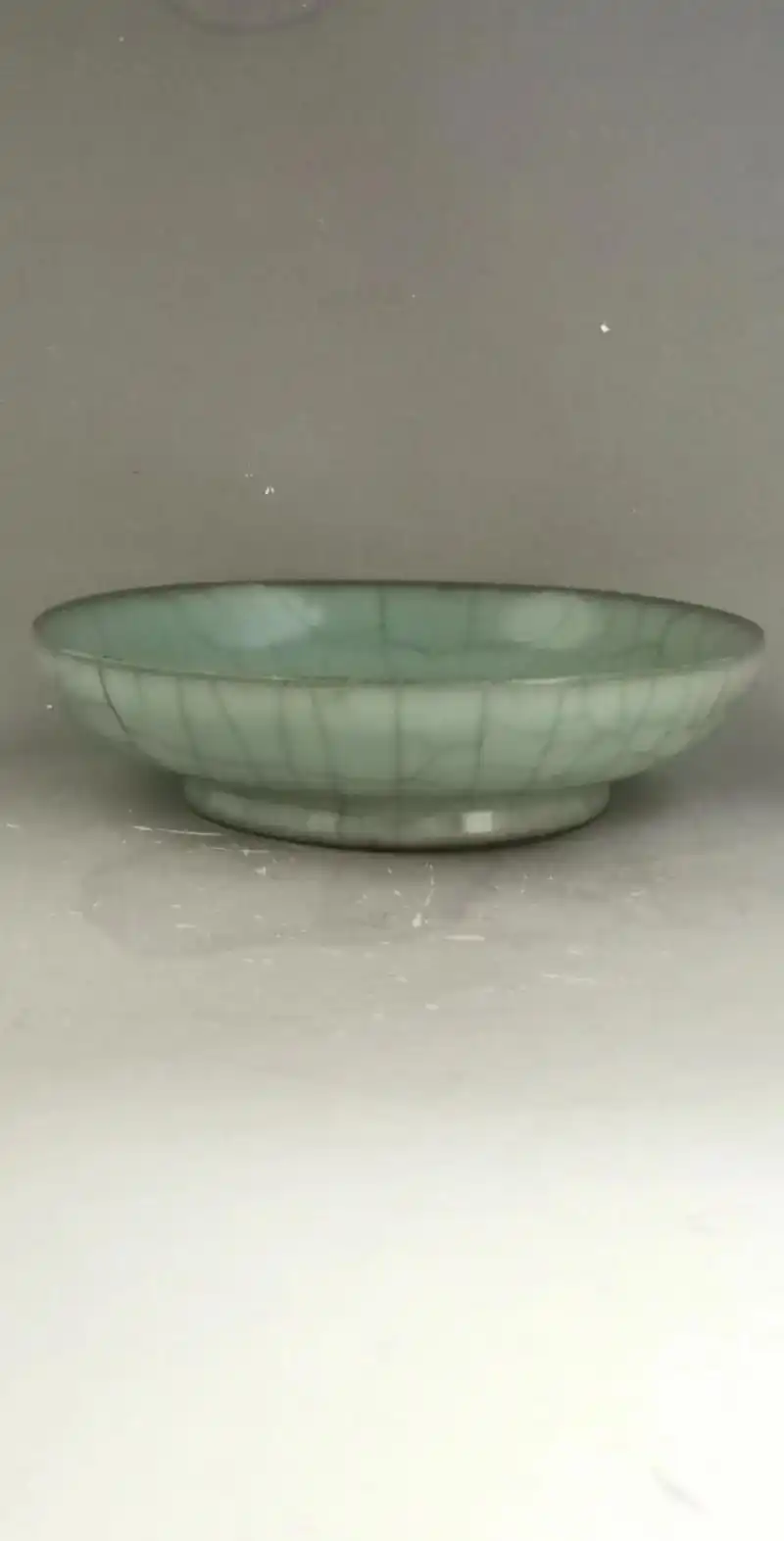 南宋官窑《德寿苑》款粉青釉洗