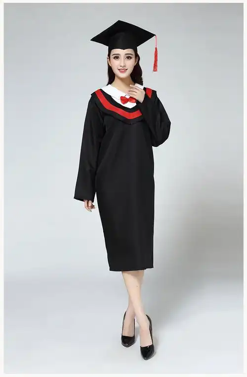 学士服学位服大学生毕业礼服成人博士服小学毕业照服装学士服毕业礼服