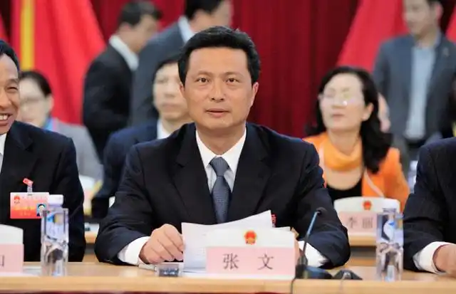 区委书记,区人大常委会主任张文出席会议