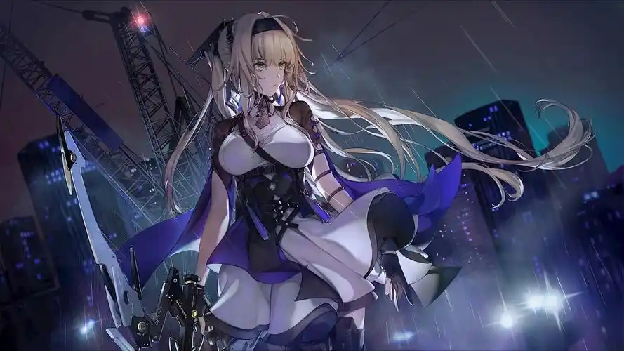 4k比安卡 胸大动漫女孩超高清壁纸