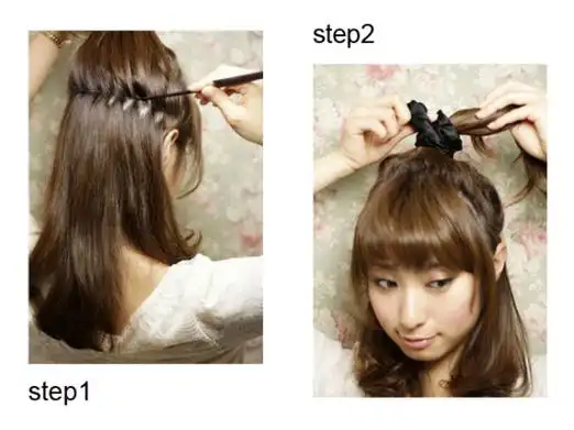 学习扎100种头发非常漂亮