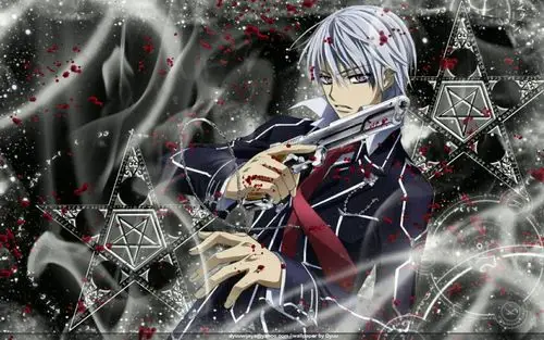 二次元妖孽吸血鬼,红色眼睛,短头发,妖孽邪魅的,啊啊啊,推荐一下