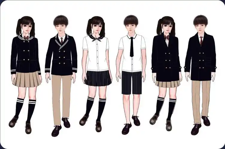 少不负书堂校服设计主题【蔚蓝记忆】