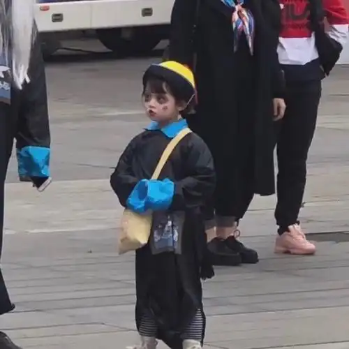 头像女头万圣节小僵尸长安