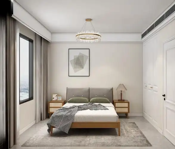 98舒适普通住宅装修效果图,温馨三居室装修案例效果图