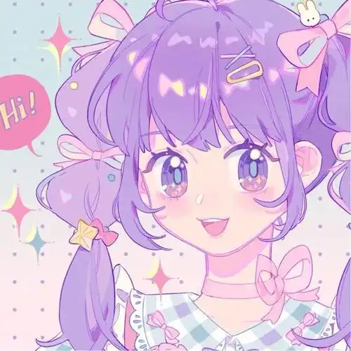 呆萌可爱的卡通动漫女生头像图片大全 可爱萌萌哒少女心_女生动漫头像