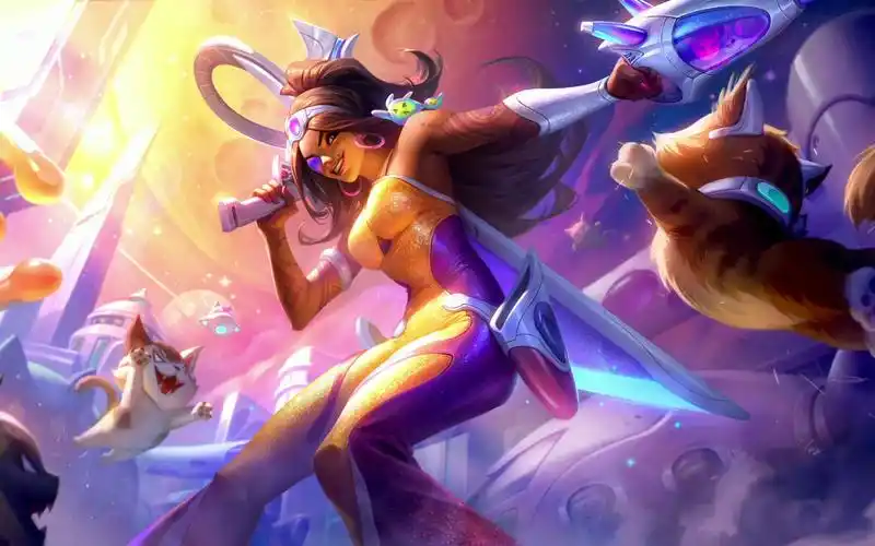 萨米拉太空律动皮肤