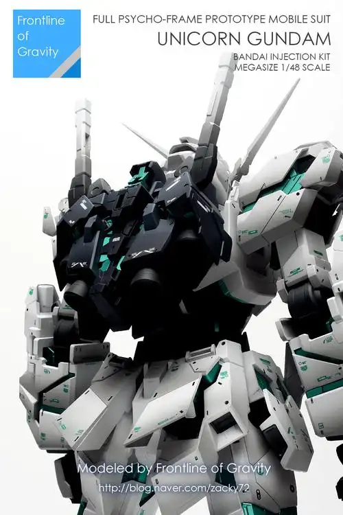 废弃利用,制作全装独角兽待机桩狙击吉姆ii改色,白狗小队配色铁灰配色