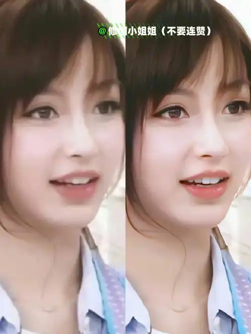 在长大一些去掉牙套后那段时期混血感最强,颜值巅峰期啊!