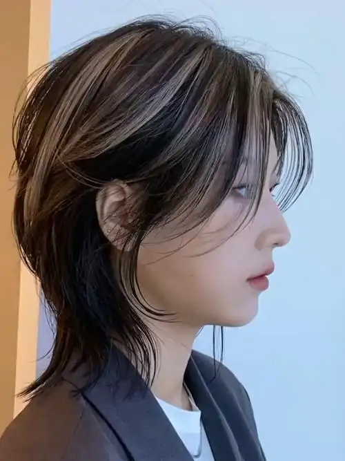 女生超短发分享个性酷鲻鱼狼尾短发