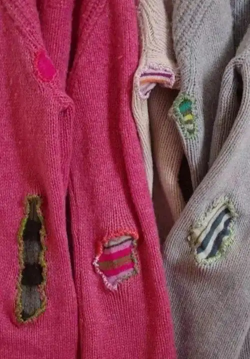 填入等于19打补丁不等于破看看这些漂亮的小补丁或许你的衣服也需要