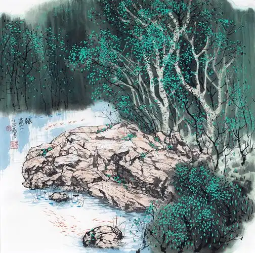 刘燕声现代山水画个性特征全面解读