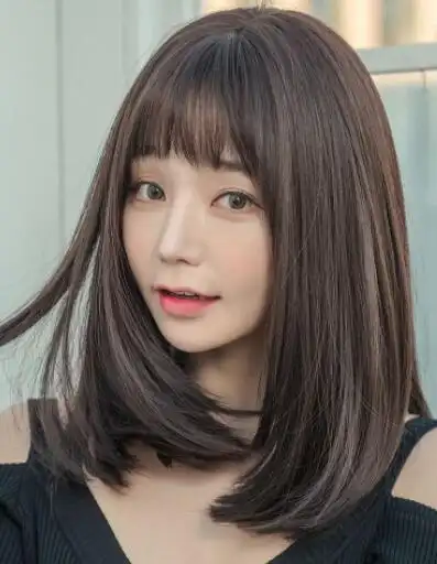 直发发型女中长发2022,十足的女人性感魅力