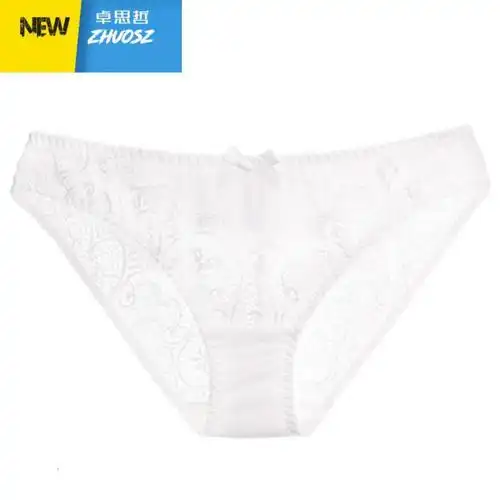 性感透气低腰三角裤 底档诱惑舒适蕾丝面料女生内裤 卓思哲