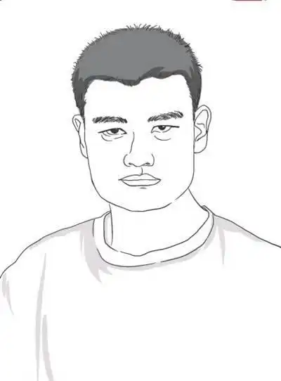 篮球明星最简单的简笔画