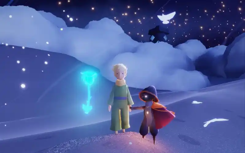 【sky光遇】小王子季任务四彩蛋～带小王子找玫瑰