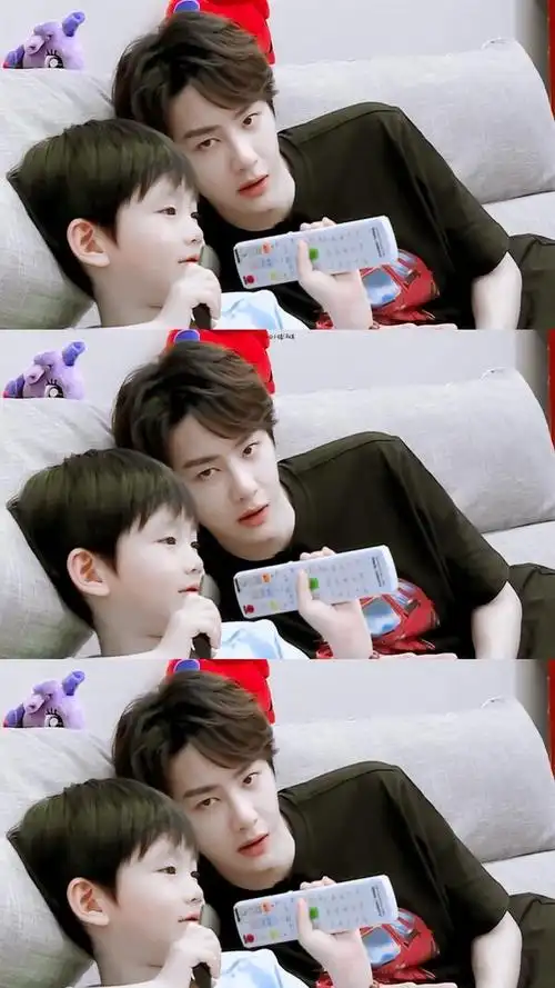 看了王一博带孩子,粉丝:算了,自己粉的人,再废也是可可爱爱