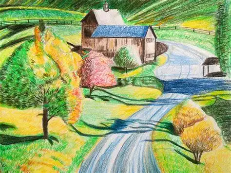 彩铅手绘风景画教程彩铅风景画教程视频2022已更新今日更新