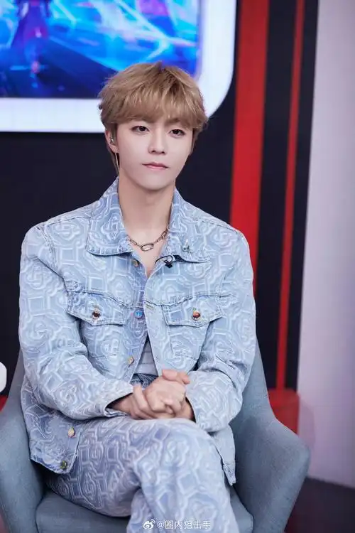 《闪耀吧vstar》 节目中陈立农一头金发帅气满分……|闪耀吧vstar