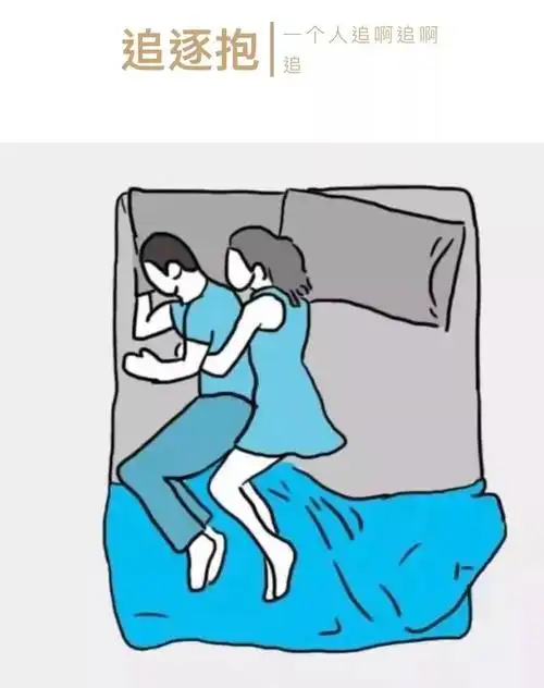 10种最受欢迎的情侣睡觉姿势