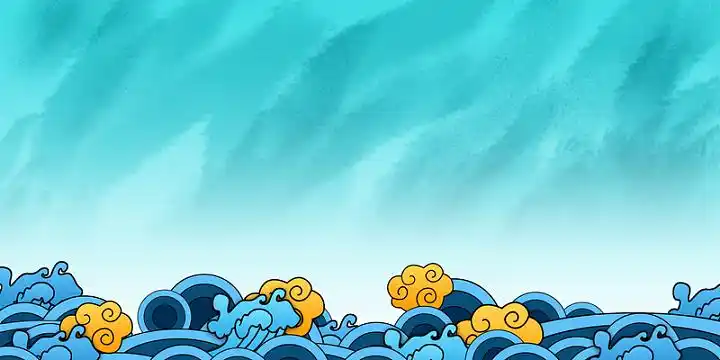 中国风海浪浪花素材_中国风海浪浪花图片元素-觅元素