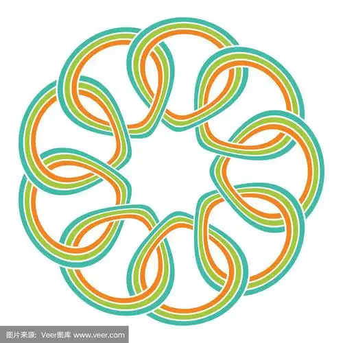 创意圆形装饰抽象圆形图案