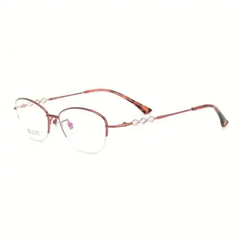 推荐一款超优雅气质的纯钛眼镜框!