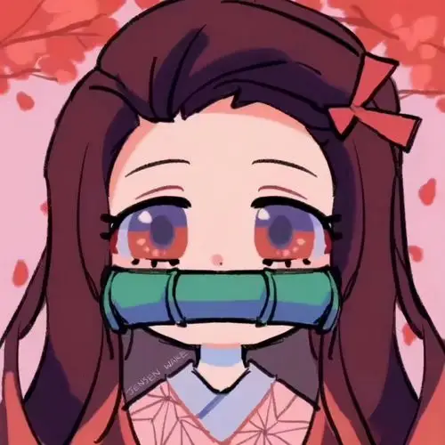 画师分享鬼灭之刃q版头像,哭唧唧的善逸好可爱,伊之助开怀大笑_腾讯