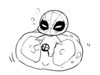 突然想起来自己还画过史莱姆贱贱,啊～～～史莱姆真适合和团子一起玩