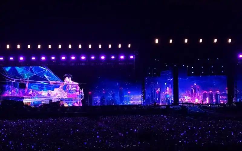 林俊杰jj20巡回演唱会 南京站 part4 4k看台高清全景.