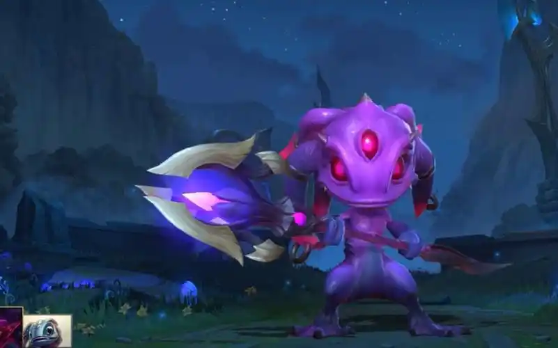 lol英雄联盟手游 虚空海灵 菲兹 小鱼人皮肤视频 void fizz skin