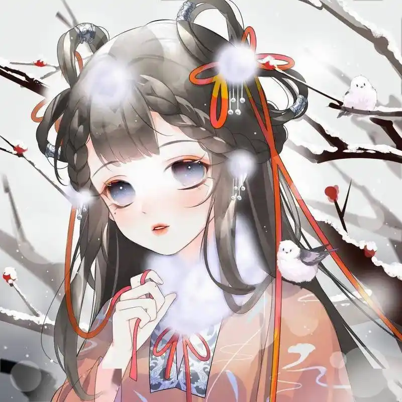 动漫女生头像精美绝伦的古风女生头像